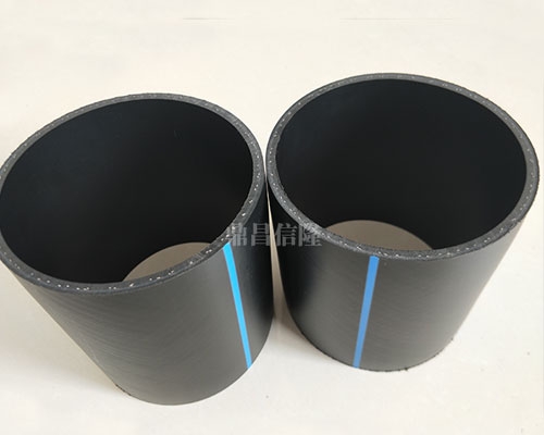  Process of steel skeleton plastic composite pipe hanging hole