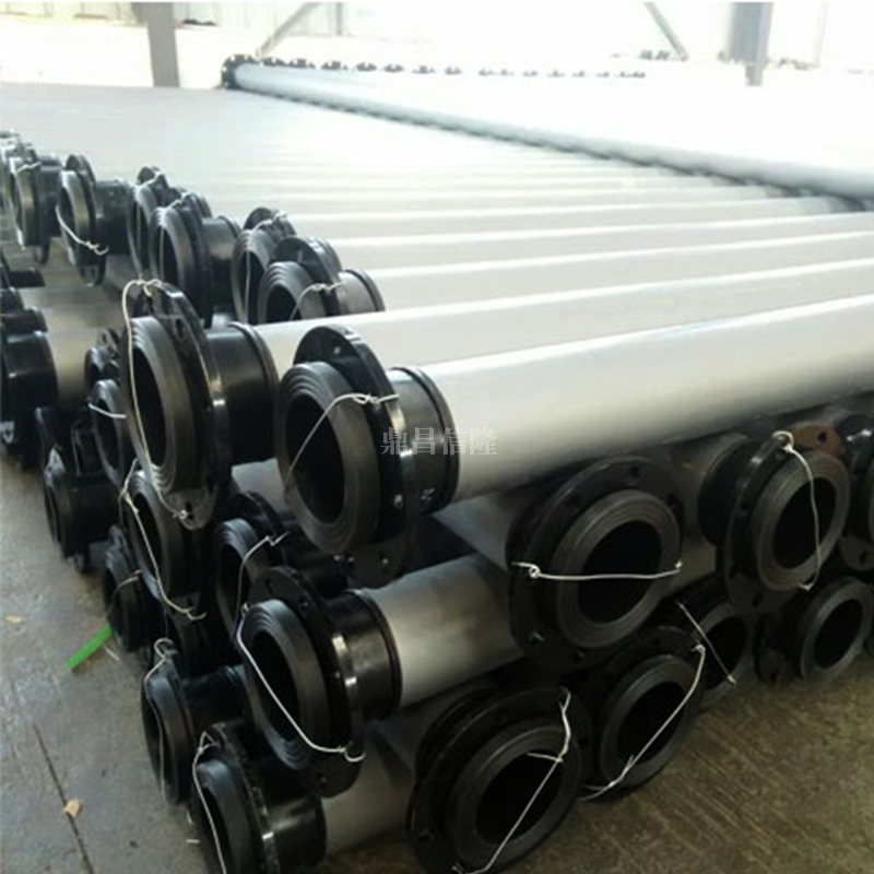  Super wear-resistant composite pipe with steel mesh framework