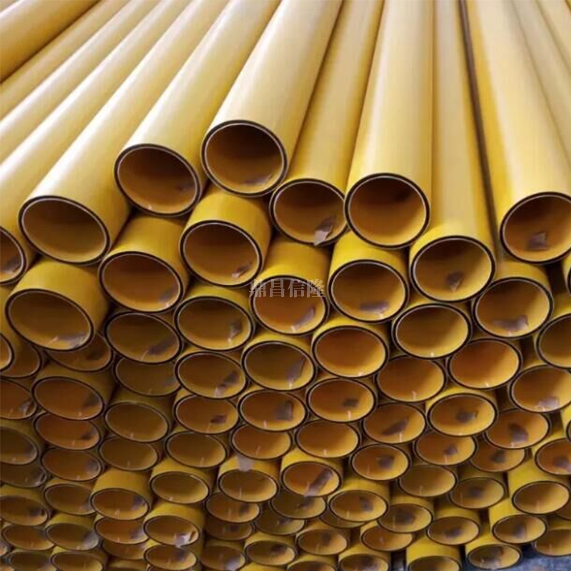  Super wear-resistant composite pipe with steel mesh framework