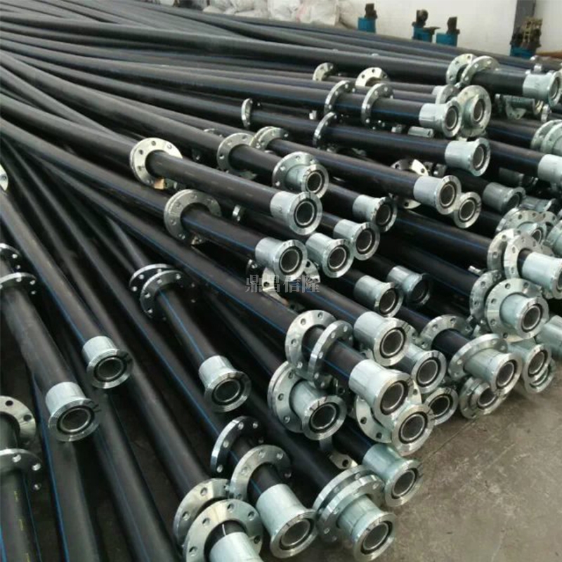  Super wear-resistant composite pipe with steel mesh framework